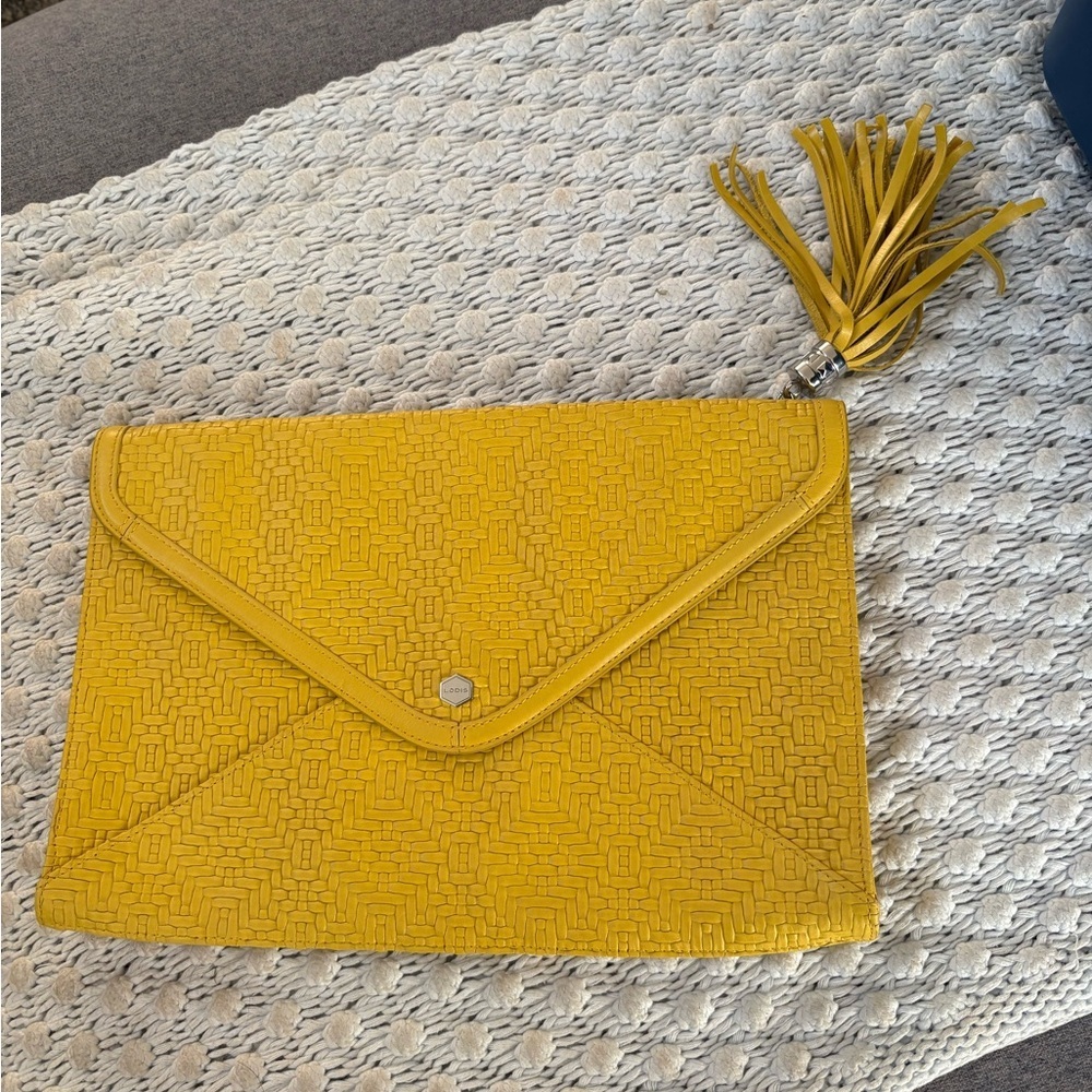 Lodis Beige Interior with Yellow Logo Patch